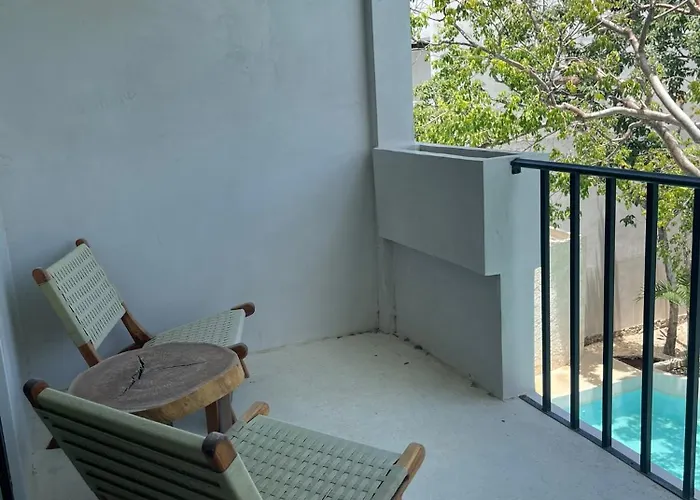 Modern In Core Pool Nature Apartment Tulum